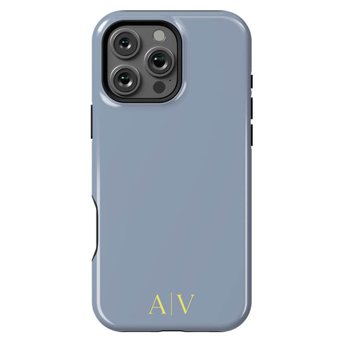 Custom Initials Fresh Aesthetic iPhone Case